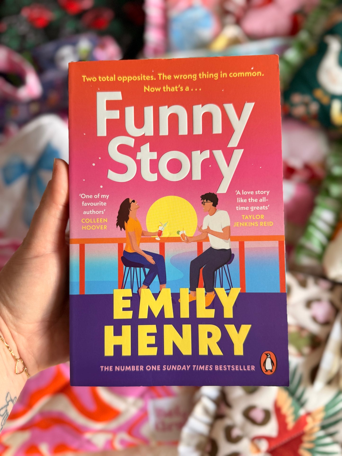 Hopeless Romantic Book Sleeve + Funny Story by Emily Henry ππ