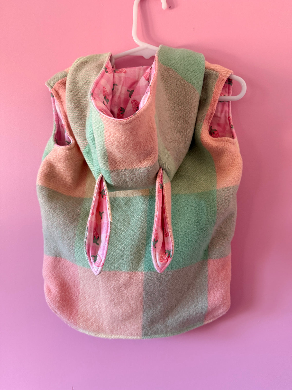 Strawberry Wool Vest