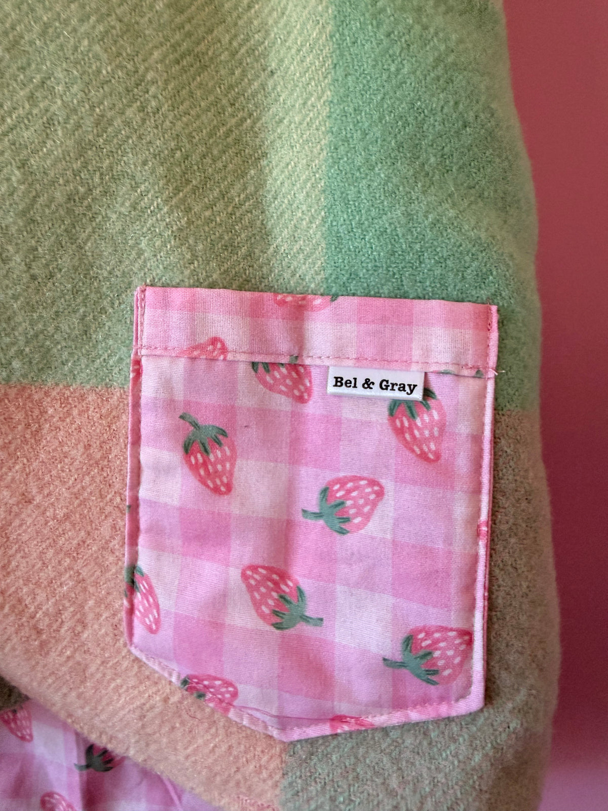 Strawberry Wool Vest