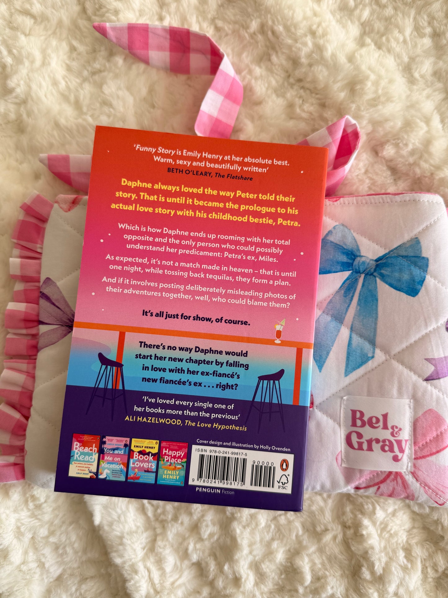 Hopeless Romantic Book Sleeve + Funny Story by Emily Henry 📚💕