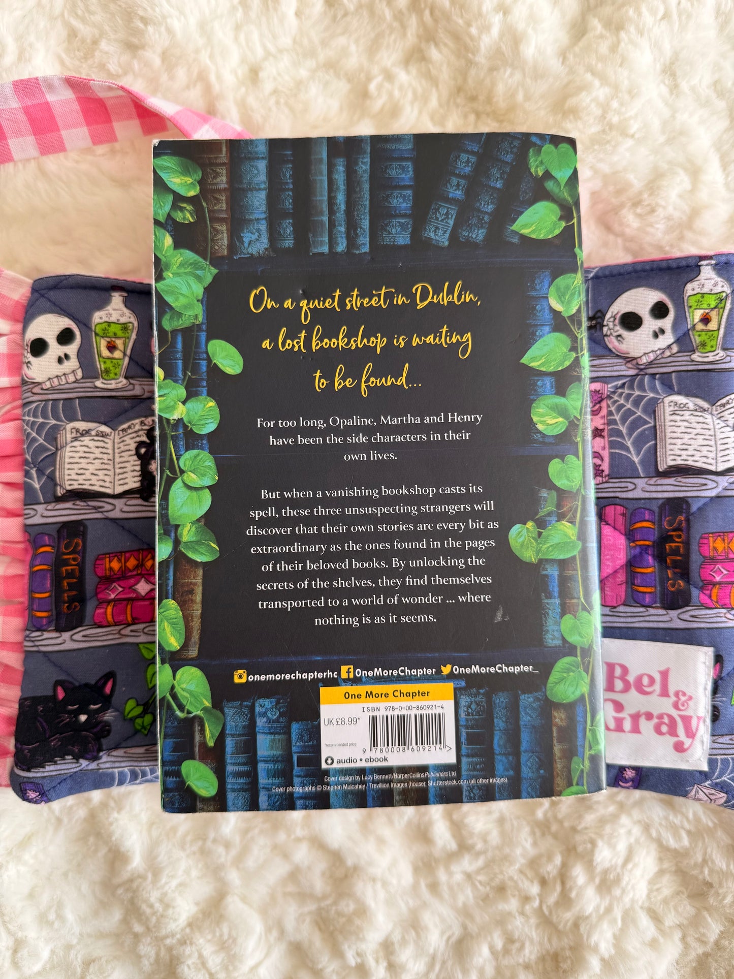 Wicked Chapters Book Sleeve + The Lost Bookshop by Evie Woods 📚✨