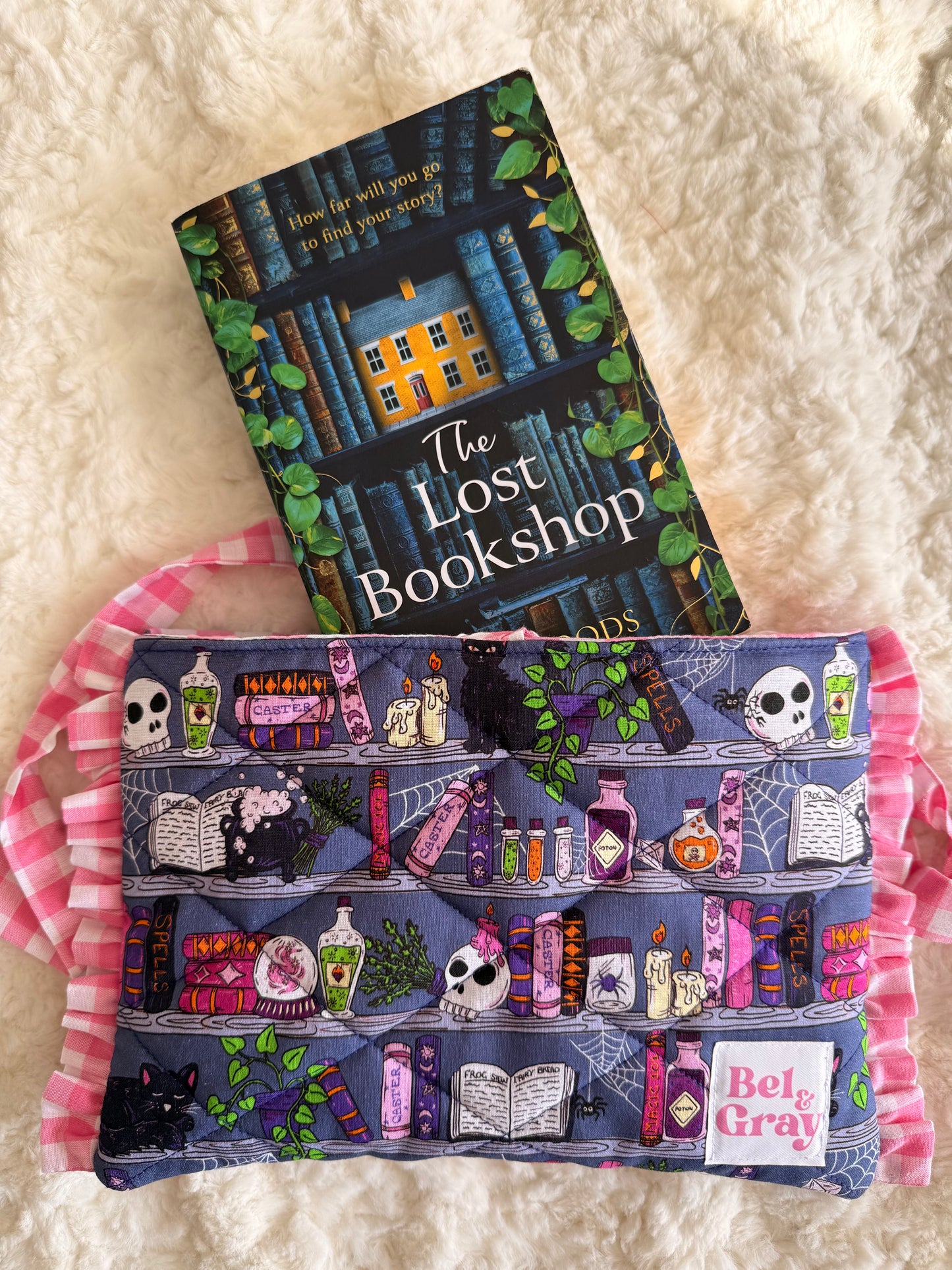 Wicked Chapters Book Sleeve + The Lost Bookshop by Evie Woods 📚✨