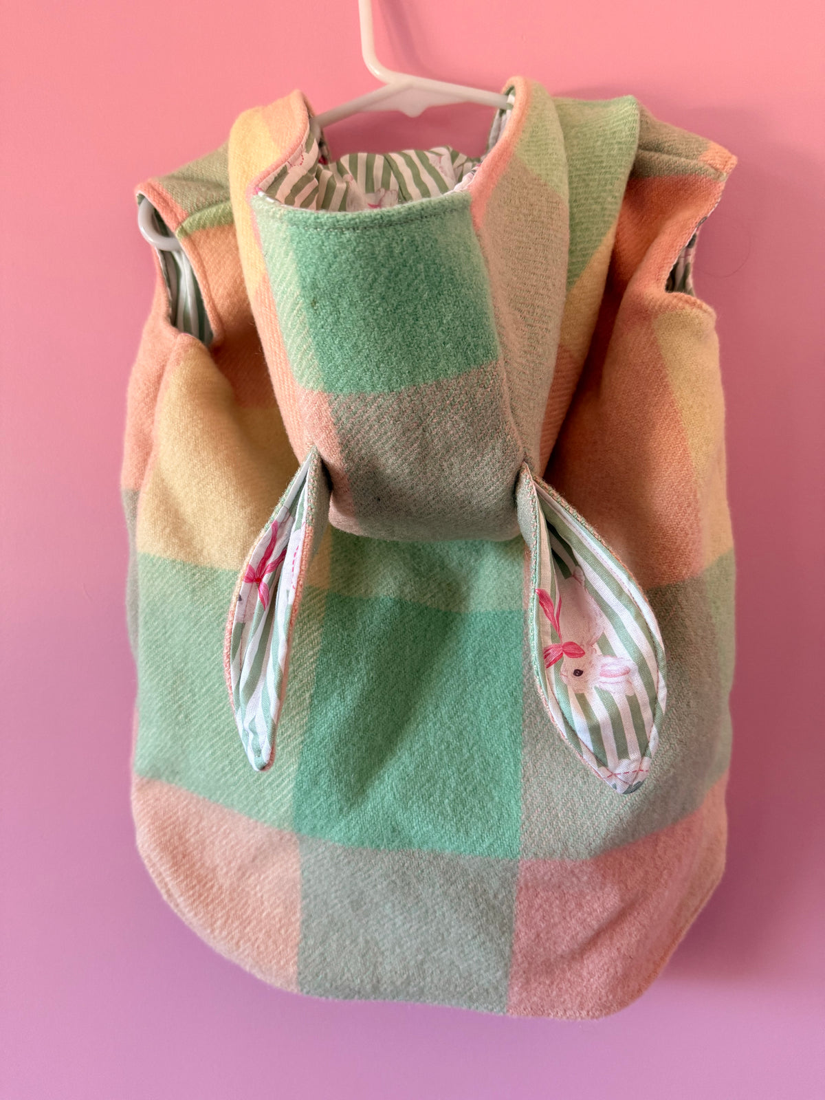 Bunny Stripe Wool Vest